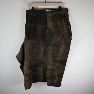 We The Free Reese Pitched Straight Leg Corduroy Custom Skirt SZ 31 *DESCRIPTION*